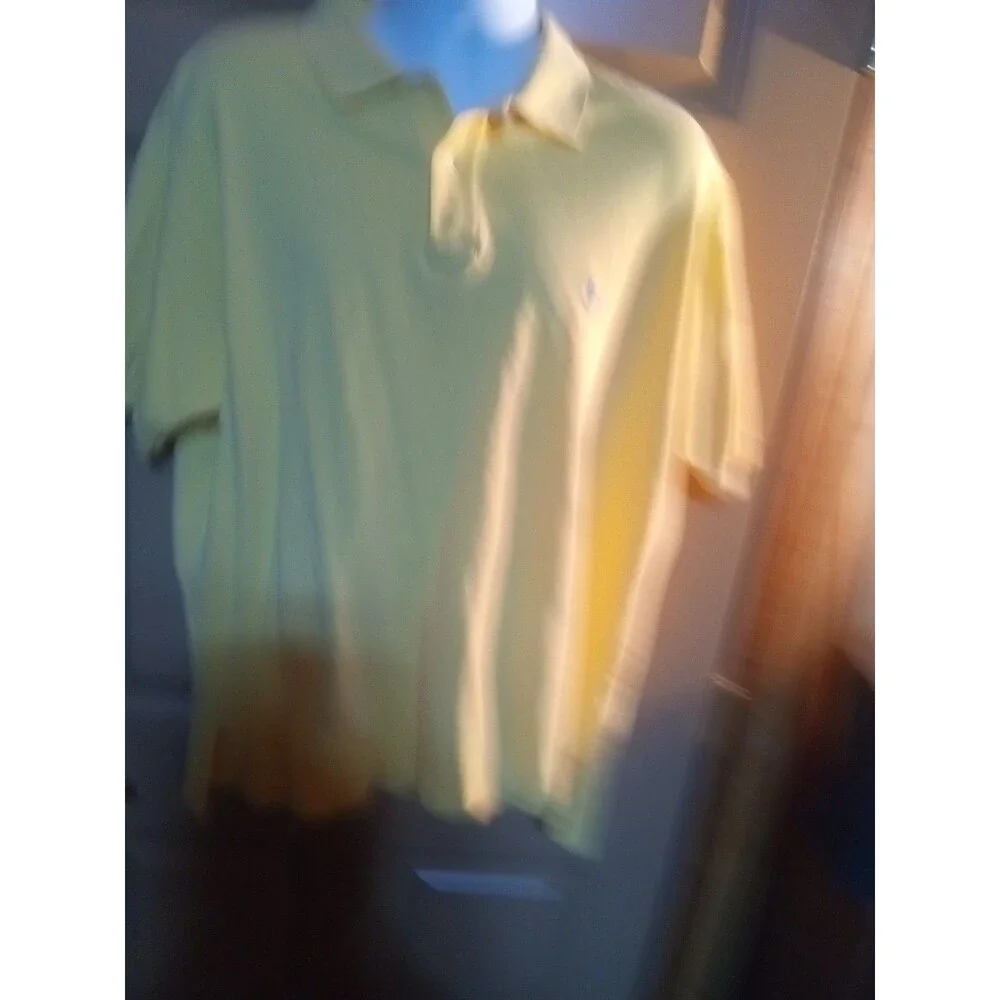 Ralph Lauren  Men's polo shirt, yellow Size 2X